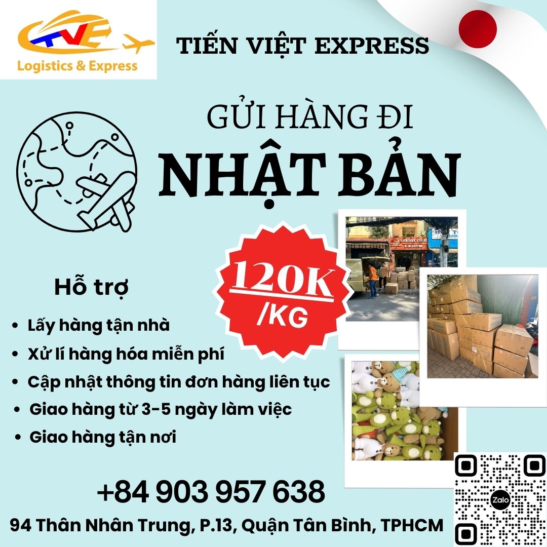 Gửi hàng đi Nhật Bản  - Tiến Việt Express